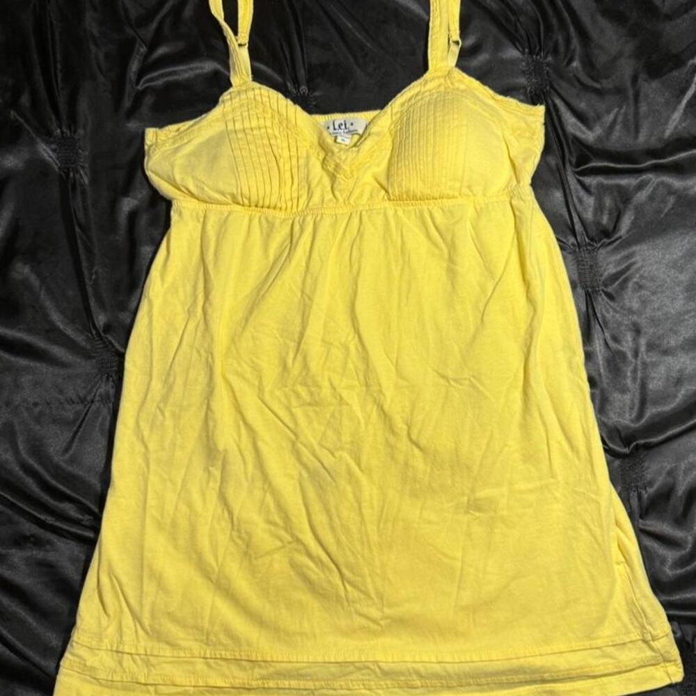 Lei vintage butter yellow babydoll